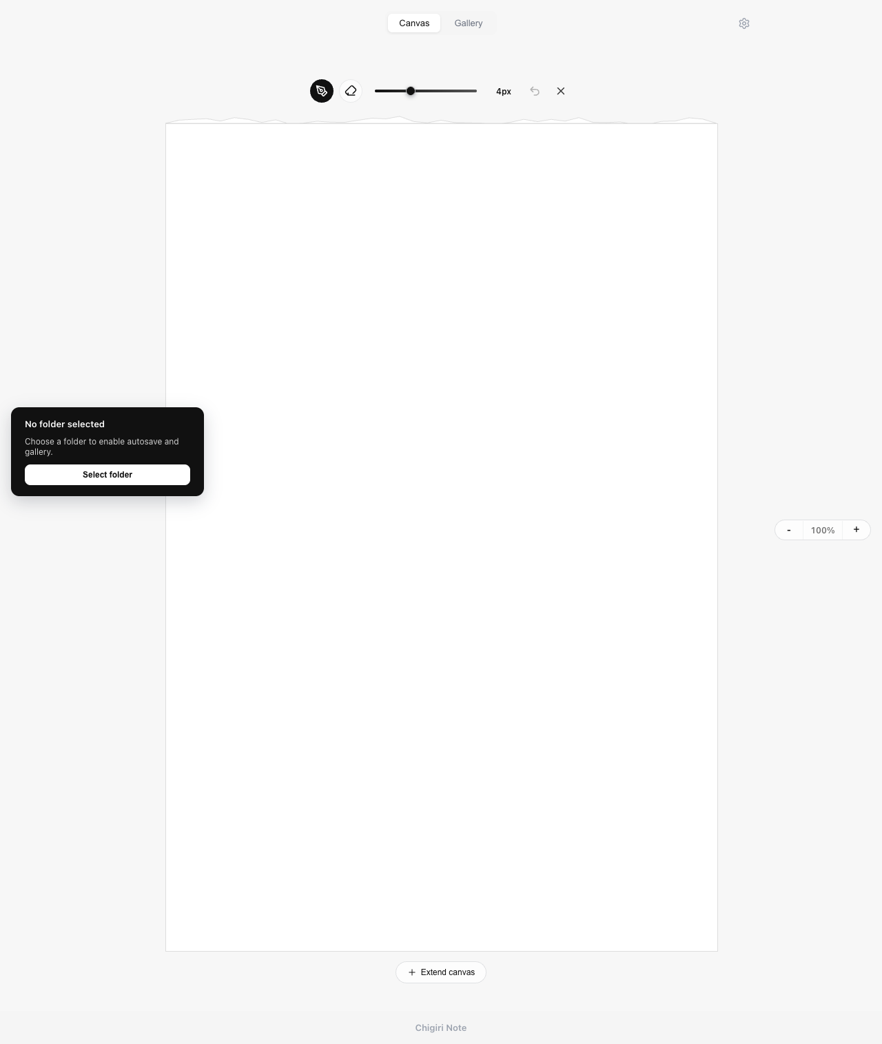 Screenshot of scrap-paper